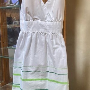 Preppy and crisp backyard barbecue sundress.